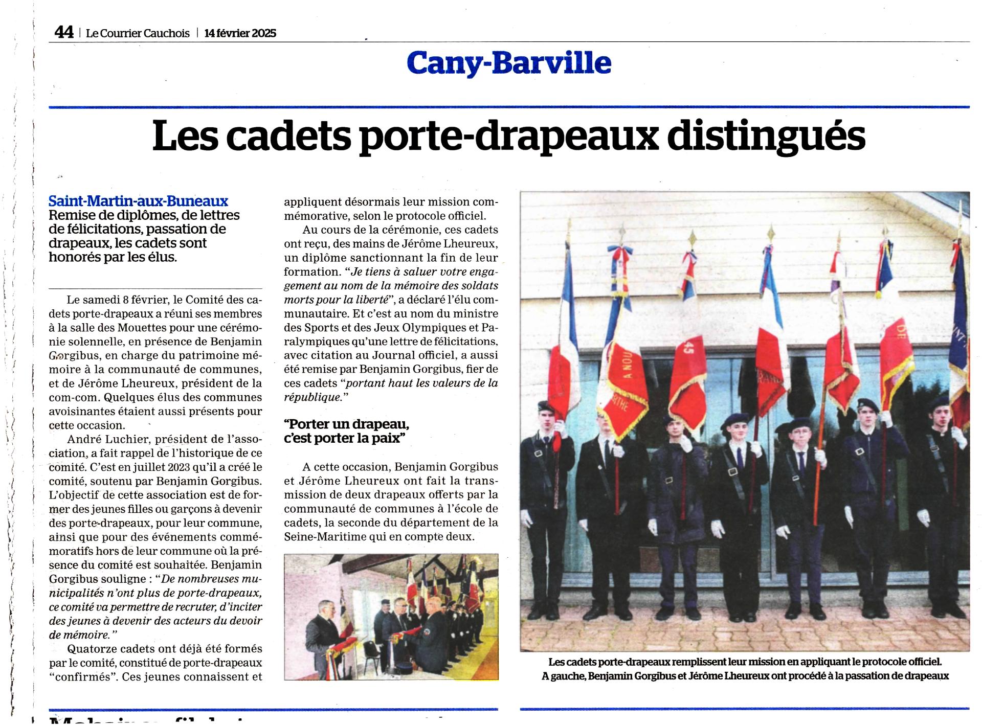 Article courrier cauchois 1