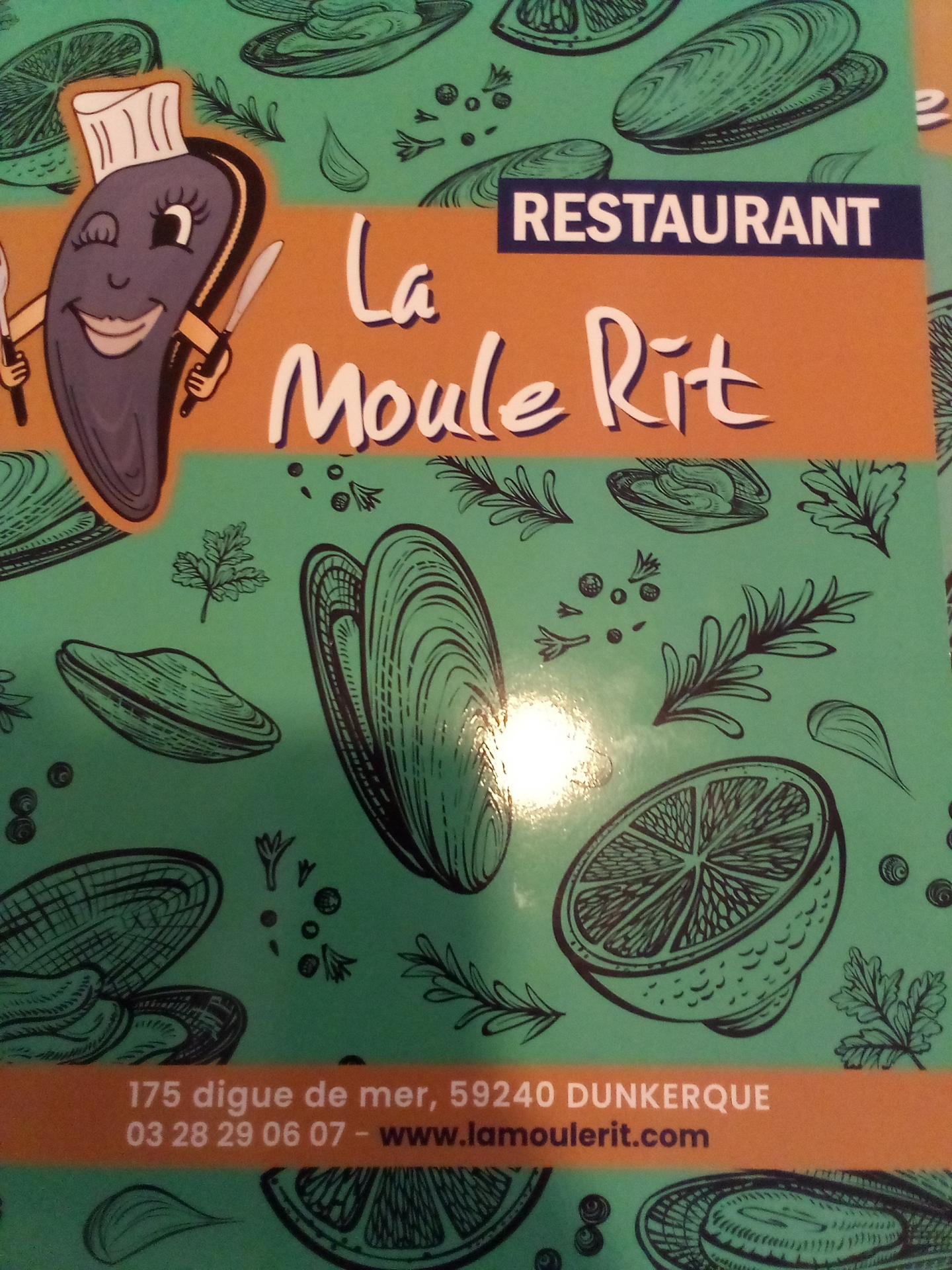 La moule qui rit menu