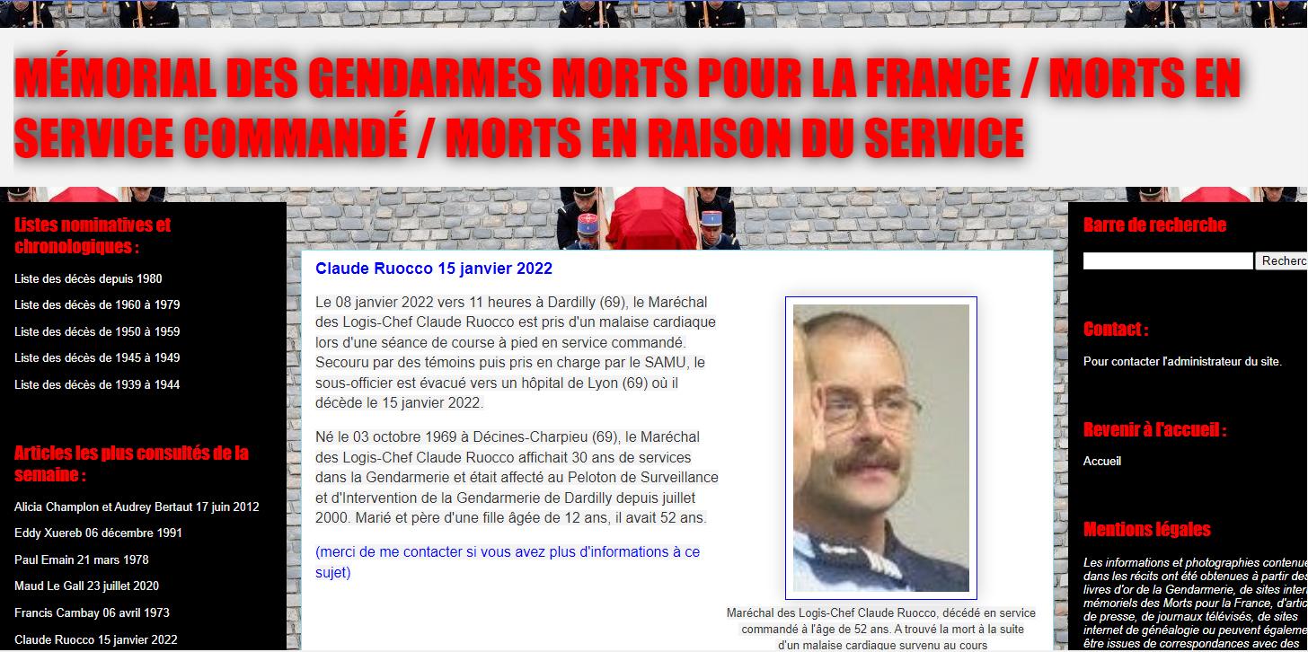 Site gendarme dcd copie